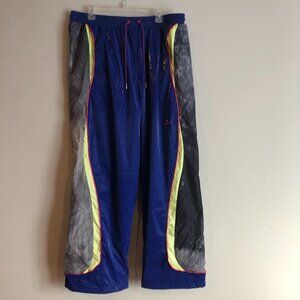 Nike HJ3292-539 Mens XL Project F.R.O.G. Track Pants Deep Night/Lemon